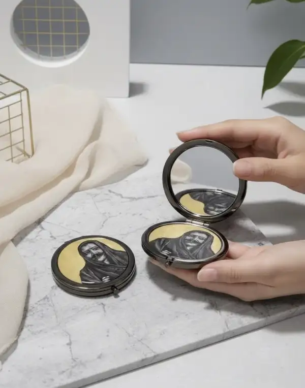 Handcrafted Art Mirror – Featuring Original MB Gallery Artwork